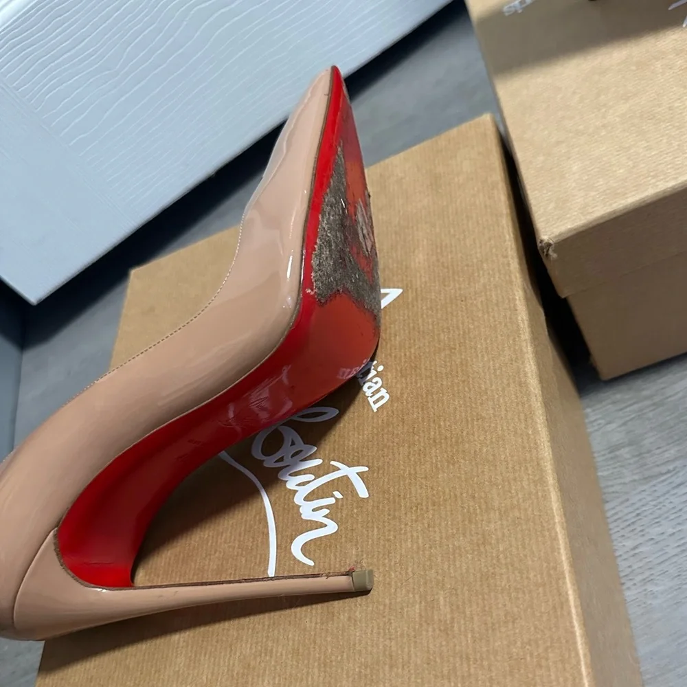 Nude so Kate Christian Louboutin heel - Picture 6 of 7